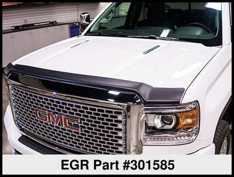 EGR 14+ GMC Sierra Superguard Hood Shield - Matte (301585) - 301585