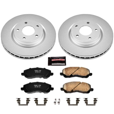 Power Stop 11-14 Chrysler 200 Front Z17 Evolution Geomet Coated Brake Kit - CRK3032