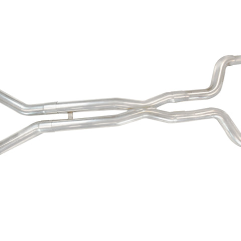 Kooks 10-15 Chevy Camaro SS/ZL1/1LE 3in Cat Back w/ 4in Slash Cut Black Tips - 22504280