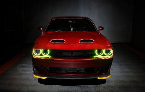 Oracle 15-21 Dodge Challenger LED Waterproof Halo Kit - ColorSHIFT - BC1 - 3990-335