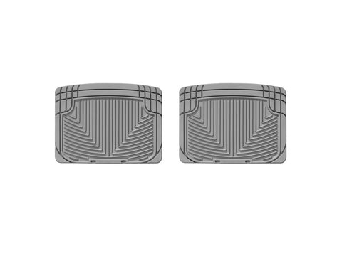 WeatherTech 93 Mercedes-Benz 300CE Rear Rubber Mats - Grey - W20GR