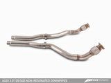 AWE Tuning Audi 8R Q5 3.2L Non-Resonated Exhaust System (Downpipe-Back) - Diamond Black Tips - 3020-33022