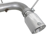 aFe Large Bore HD 3in 304 SS Cat-Back Exhaust w/ Polished Tips 14-19 Jeep Grand Cherokee V6-3.6L - 49-38078-P