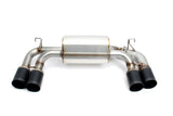 Dinan 16-18 BMW M2 (F87) Free Flow Axleback Exhaust System - Black Tips - D660-0056-BLK