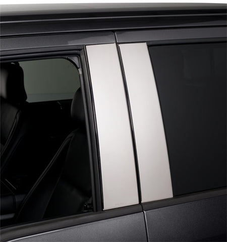 Putco 17-20 Ford SuperDuty - Crew Cab / SuperCab - w/o Keypad Stainless Steel Pillar Posts Classic - 402679