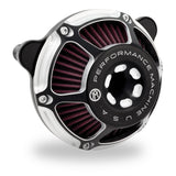 Performance Machine Air Cleaner Max HP - Contrast Cut - 0206-2124-BM