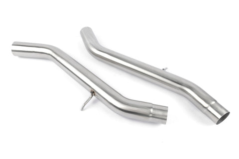Dinan 21-27 BMW M3/M4 (G80/G82/G83) Valved Axleback Exhaust System - Black Tips - D660-0093-BLK