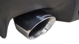 Corsa 08-14 Mitsubishi Lancer Evolution X Sedan 2.0L Polished Sport Dual Rear Cat-Back Exhaust - 14858