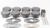 Mahle MS Piston Set SBF 331ci 4.030in Bore 3.25in Stroke 5.4in Rod .927 Pin -6cc 9.6 CR Set of 8 - 930244530