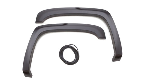 Lund 99-07 Chevy Silverado 1500 SX-Sport Style Smooth Elite Series Fender Flares - Black (2 Pc.) - SX103SA