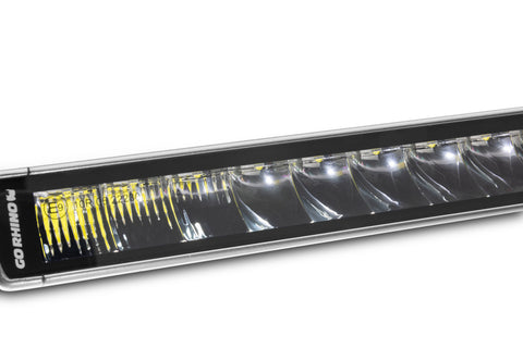 Go Rhino Xplor Blackout Series Sgl Row LED Light Bar (Surface/Threaded Stud Mount) 20.5in. - Blk - 751052001CSS
