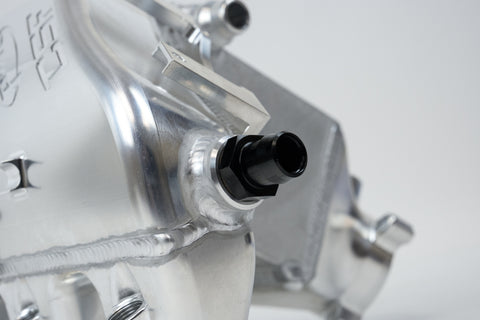 CSF BMW M2/M3/M4 S58 Comp & Non-Comp (G8X) Charge-Air Cooler Manifold - Thermal Dispersion Black - 8233B