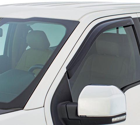 Stampede 1980-1996 Ford Bronco Tape-Onz Sidewind Deflector 2pc - Smoke - 6102-2