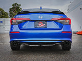 aFe 22-23 Honda Civic Si L4 1.5L (t) Takeda 2.5in to 3in 304 SS Cat-Back Exhaust w/ Black Tips - 49-36630-B