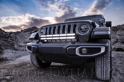 Diode Dynamics 18-21 Jeep JL Wrangler/Gladiator SS30 Bumper Bracket Kit - DD6027
