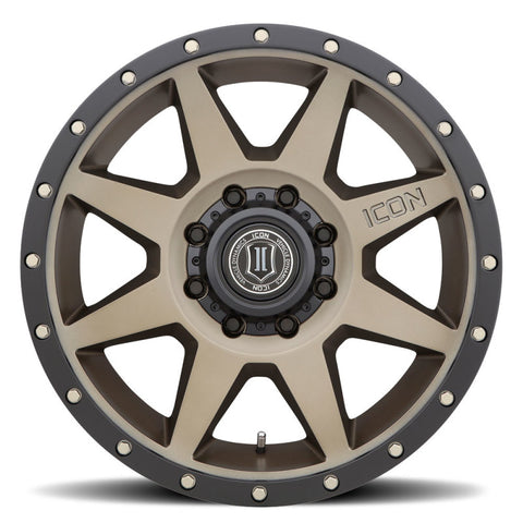 ICON Rebound 20x9 8x6.5in 12mm Offset 5.5in BS Bronze Wheel - 1820908055BR
