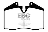 EBC 89-95 Ferrari 348 3.4 Yellowstuff Front and Rear Brake Pads - DP4612R