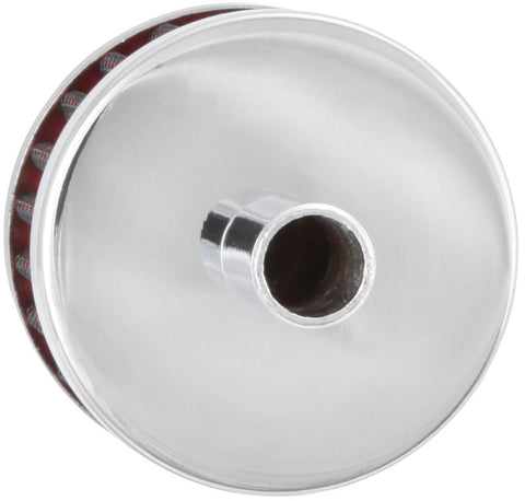 K&N Steel Base Crankcase Vent Filter 0.5in Vent OD x 2in OD x 1.5in Height - 62-1100