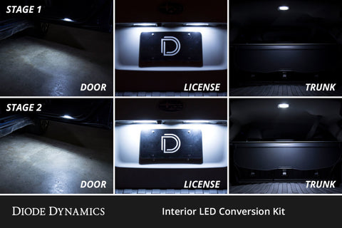 Diode Dynamics 14-18 Subaru ester Interior LED Kit Cool White Stage 1 - DD0611