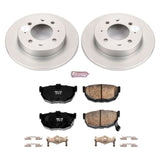 Power Stop 04-09 Kia Spectra Rear Z17 Evolution Geomet Coated Brake Kit - CRK5905