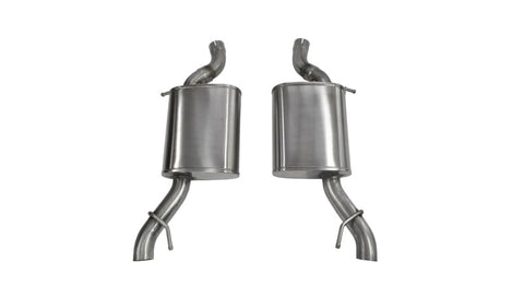 Corsa 2014-16 Axle-Back Exhaust Dual Rear Polished Outlet 2014 Cadillac CTS Vsport 3.6L V6 Automatic - 14325