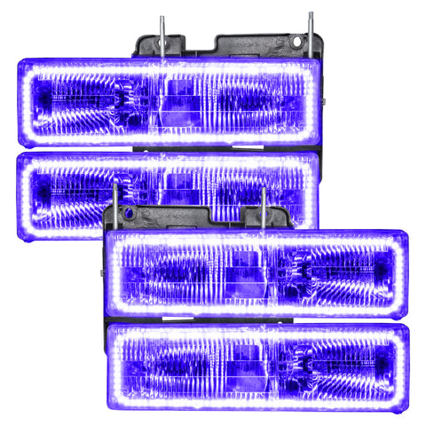 Oracle 95-00 Chevrolet Tahoe SMD HL - ColorSHIFT w/ Simple Controller - 8172-504