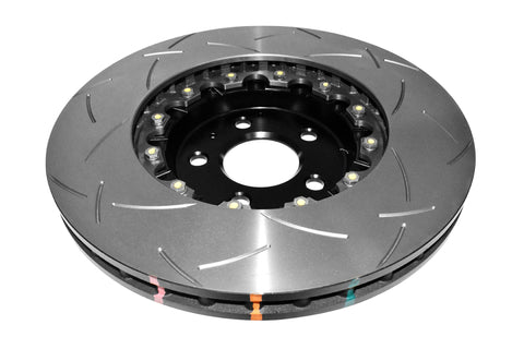 DBA 04-14 Acura TSX Front 5000 Series Slotted Rotor w/Black Hat - 52510BLKS