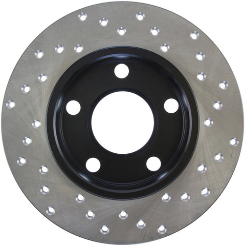 StopTech 96-01 Audi A4 Quattro / 12/98-05 VW Passat Right Rear Drilled Rotor - 128.33047R