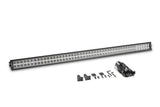 Go Rhino Xplor Bright Series Dbl Row LED Light Bar (Side/Track Mount) 50in. - Blk - 752885013CDS