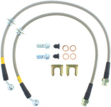 StopTech 93-01 Impreza Stainless Steel Rear Brake Lines - 950.47503