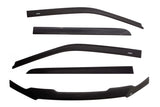 AVS 15-18 Chevy Silverado 2500 Crew Cab Ventvisor & Aeroskin Deflector Combo Kit - Matte Black - 56033087