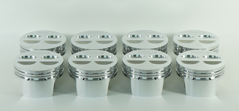 Mahle MS Piston Set GM 604 353ci 4.02in Bore 3.48in Stk 5.7in Rod 0.927 Pin -5cc 10.5 CR Set of 8 - 930127820