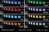 Diode Dynamics Bronco SS5 6-Pod CrossLink Grille Lightbar Kit Pro - Yellow Combo - DD7271