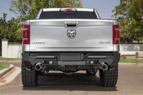 Addictive Desert Designs 2019 Ram 1500 Hammer Stealth Fighter Rear Bumper w/ 6 Sensor Cutouts - R551281280103