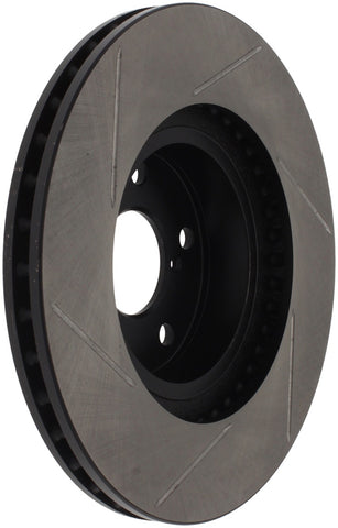 StopTech Power Slot 00-05 Legacy / 7/98-08 Impreza Front Left SportStop Slotted Rotor - 126.47012SL