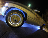 Oracle LED Illuminated Wheel Rings - Double LED - White - 4228-001
