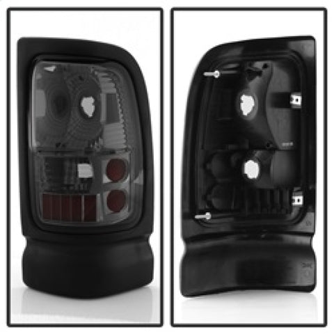 xTune Dodge Ram 1500/2500/3500 94-01 Euro Style Tail Lights Smoke ALT-ON-DRAM94-SM - 5012814