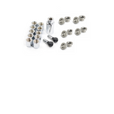 Race Star 5/8in Stud Lug Hole Insert w/ 5/8in Open 60 Deg Conical Seat Lugs (Set of 10) - 602-5838-10