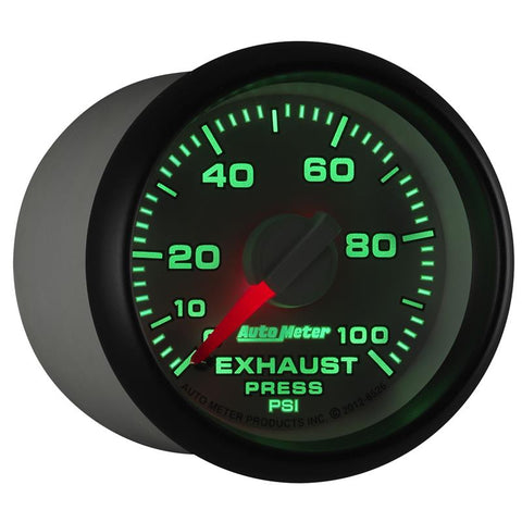 Autometer Factory Match 52.4mm Mechanical 0-100 PSI Exhaust (Drive) Pressure Gauge - 8526