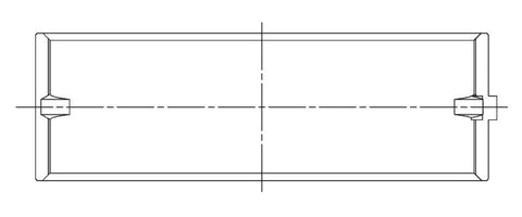 ACL Chevy V8 396/402/427/454 STD Size High Perf Main Bearing Set w/.001 Oil Clearance - CT-1 Coated - 5M829HXNC-STD