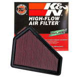 K&N Replacement Air Filter CADILLAC CTS/CTS-V 3.6L-V6; 2008 - 33-2411