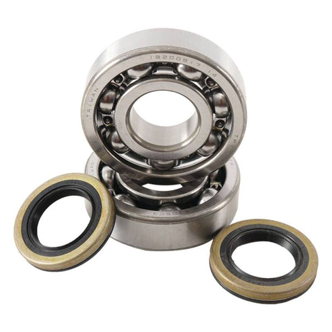 Hot Rods 89-06 Kawasaki KDX 200 200cc Main Bearing & Seal Kit - K238