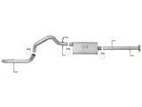 aFe Scorpion 2-1/2in Aluminized Steel Cat-Back Exhaust 07-17 Toyota FJ Cruiser V6 4.0L - 49-06038