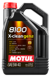Motul 5L Synthetic Engine Oil 8100 X-CLEAN Gen 2 5W40 - 109762