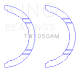 King Mitsubishi EVO X 4B11T/Hyundai G4KC/G4KD/G4KE Thrust Washer Set - TW1050AM