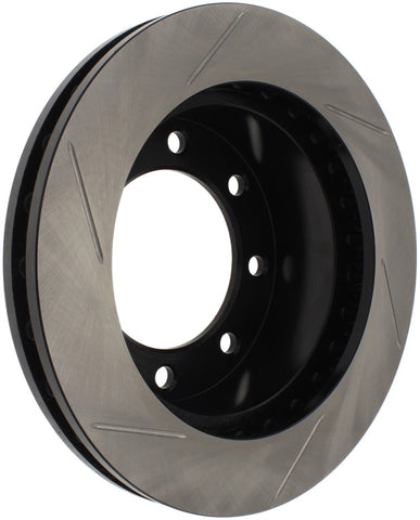 StopTech Power Slot 00-05 Ford Excursion / 01-04 F250 4WD Front Right Slotted Rotor - 126.65086SR