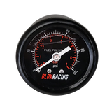 BLOX Racing Liquid-Filled Fuel Pressure Gauge 0-100psi (Black Face) - BXGA-00125-BK
