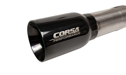 Corsa 18-21 Jeep Wrangler JLU 3.6L 2.75in Sport Cat-Back Exhaust w/ Black Tips - 21124BLKUSA