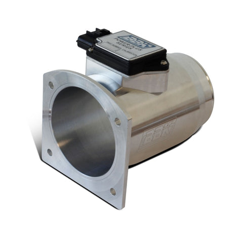 BBK 94-95 Mustang 5.0 Mass Air Meter 76mm 24 lb Inj. Cold Air Calibration CNC Billet Housing - 80095