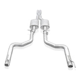 Stainless Works 15-19 Dodge Challenger 6.2L/6.4L Hemi 3in Legend Catback X-Pipe (Use Factory Tips) - CHAL16CBL